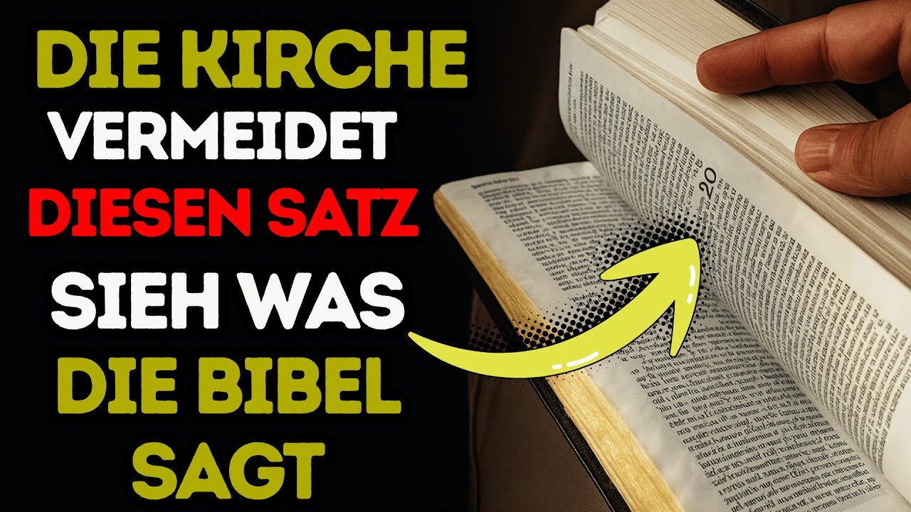 Dieser Satz von Jesus passt nicht zur Kirche von heute