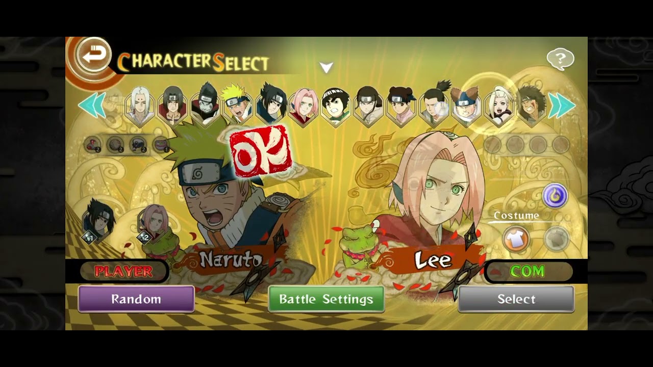 Naruto classic game / fighting game 🎯part-1#naruto#anime#shorts#viral#trending#fighting#shorts#game