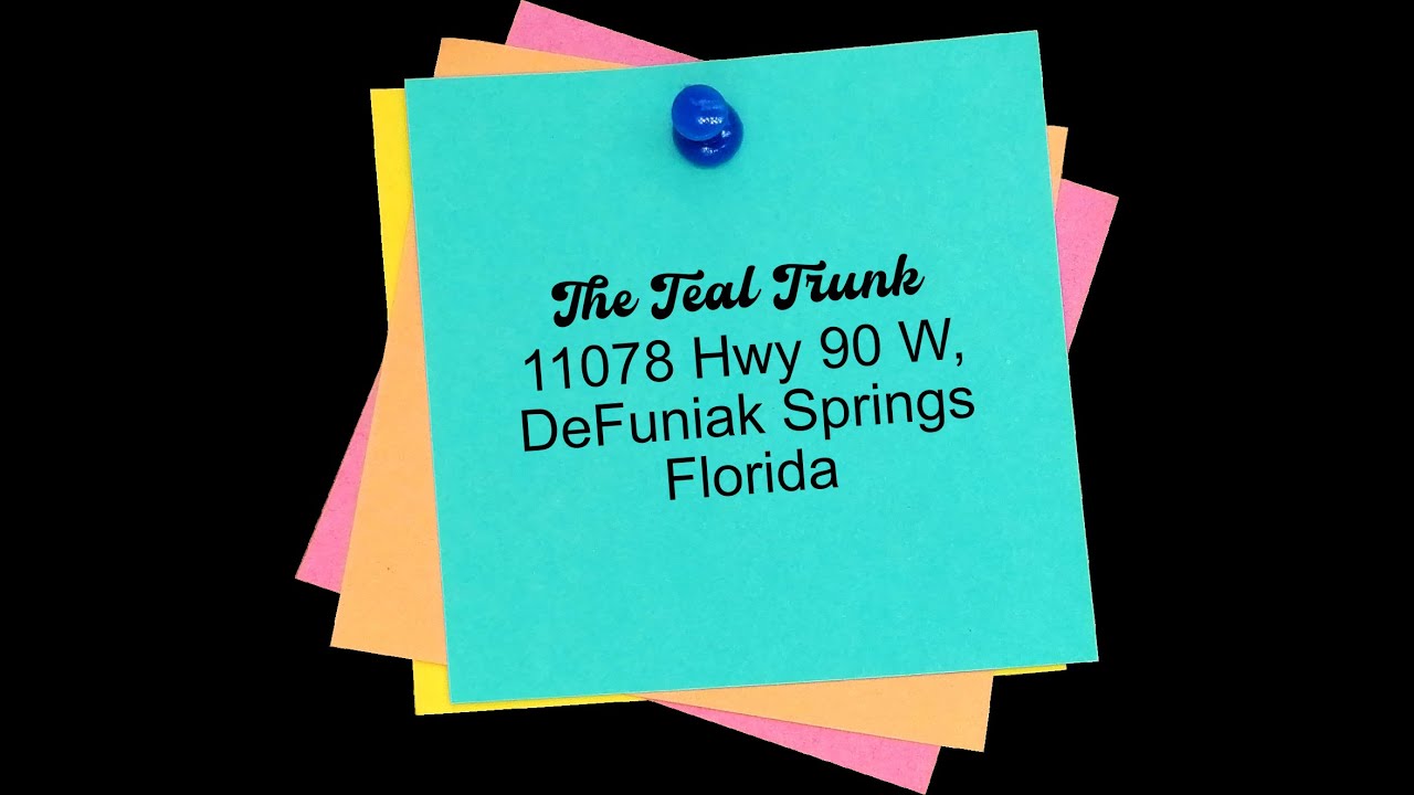 THE TEAL TRUNK CELEBRATES APRIL 10, 2025 FLEA ACROSS FLORIDA - DAY 1