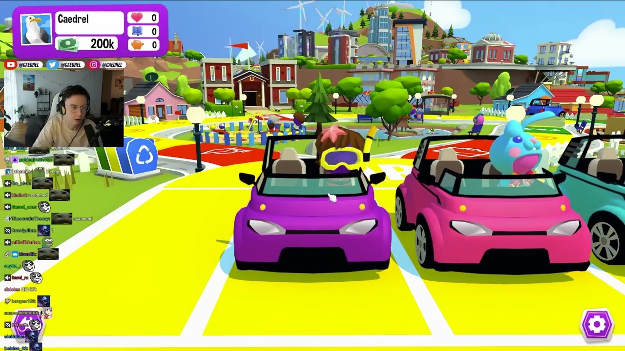 Caedrel Play (With Chat) The Game Of Life 2 (Thebausffs, Nemesis, Wunder)