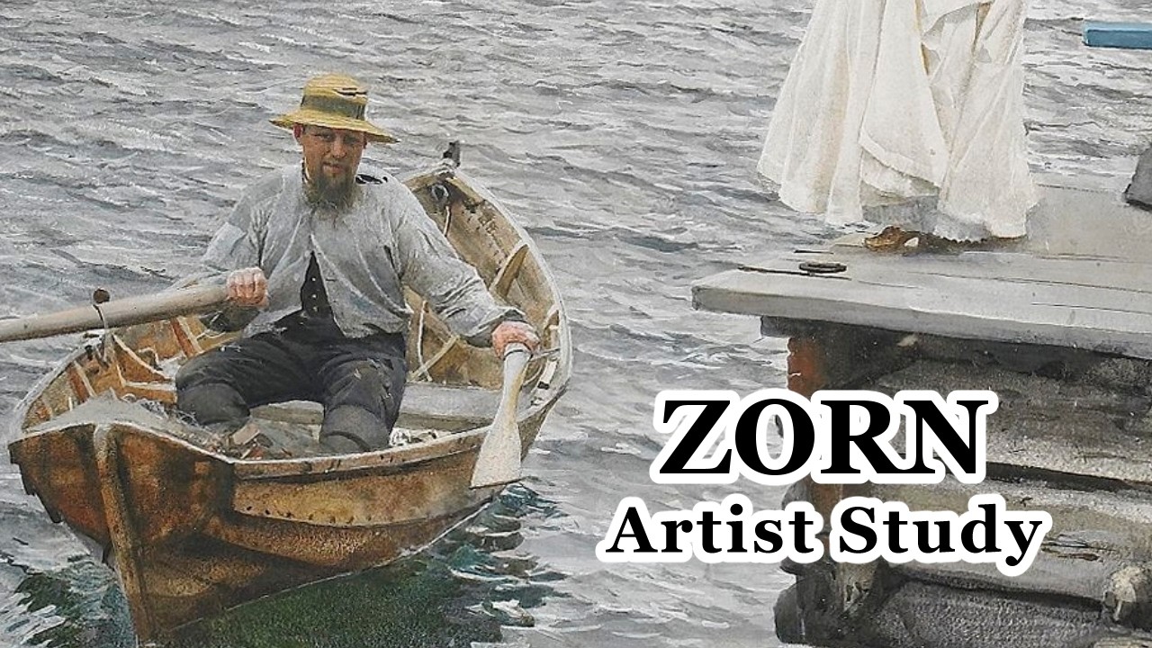 Anders Zorn's Astonishing Watercolors
