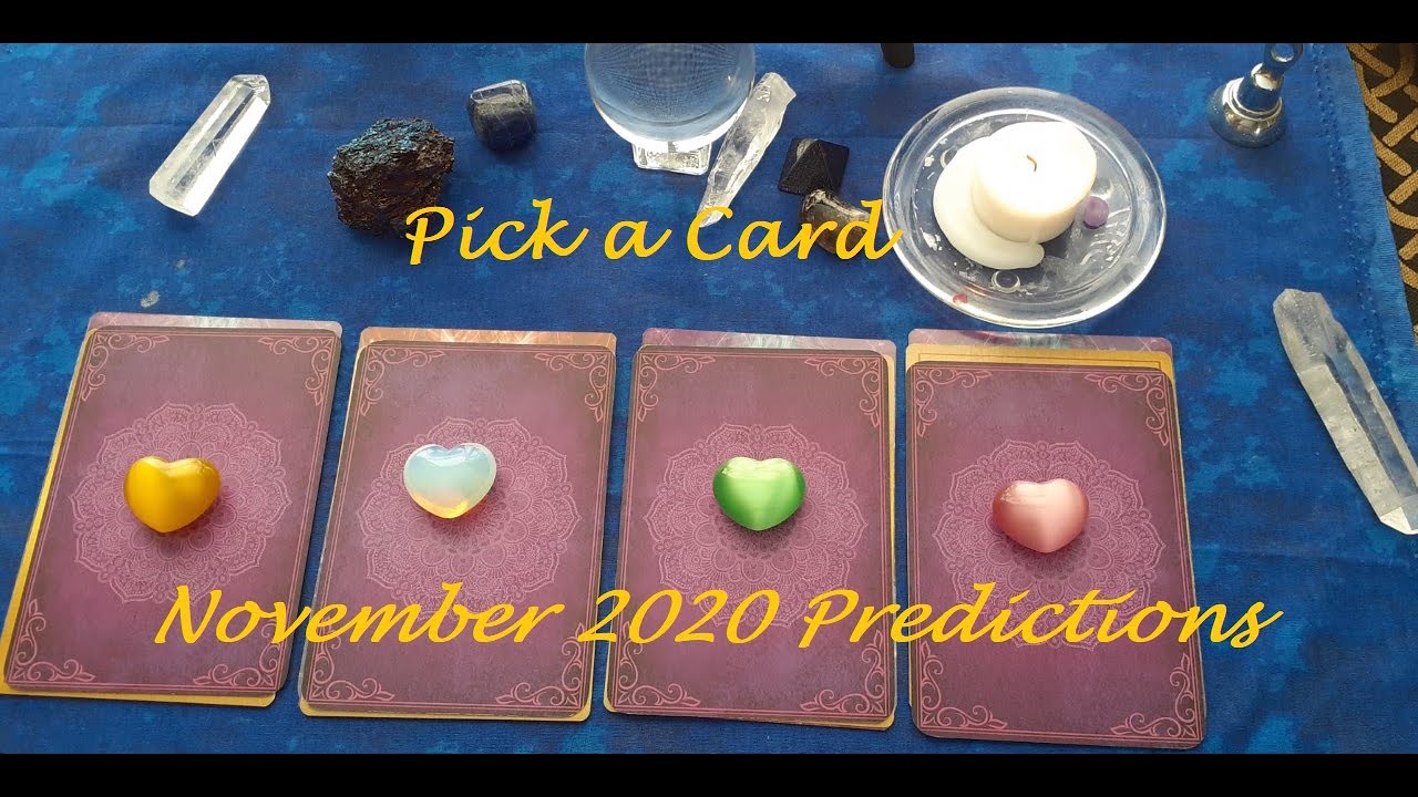 🍁November 2020 Predictions🍁 Pick a Card 🍁