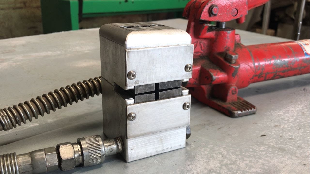 Homemade Hydraulic Shrinker Stretcher, Car Restoration Tool, classic car