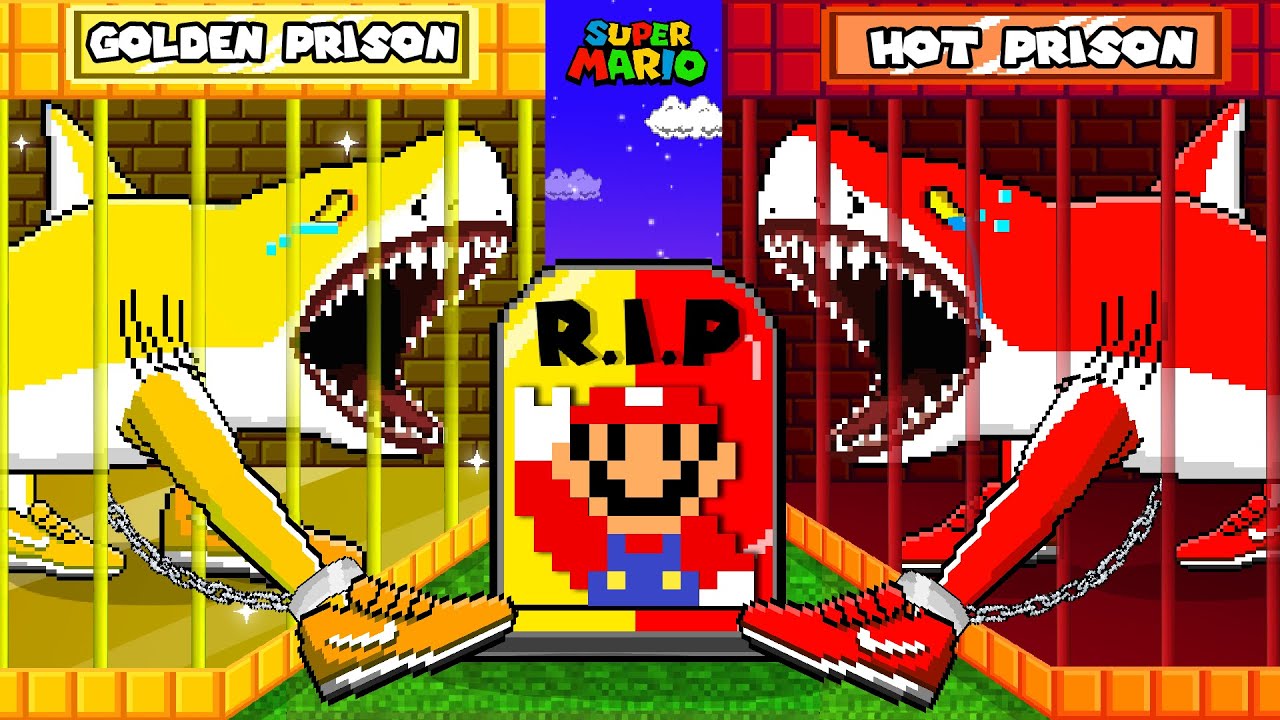 Super Mario Bros, Evolution of BRAINROT R.i.p Mario in Prison Hot vs Golden Prison... Sorry Mario!