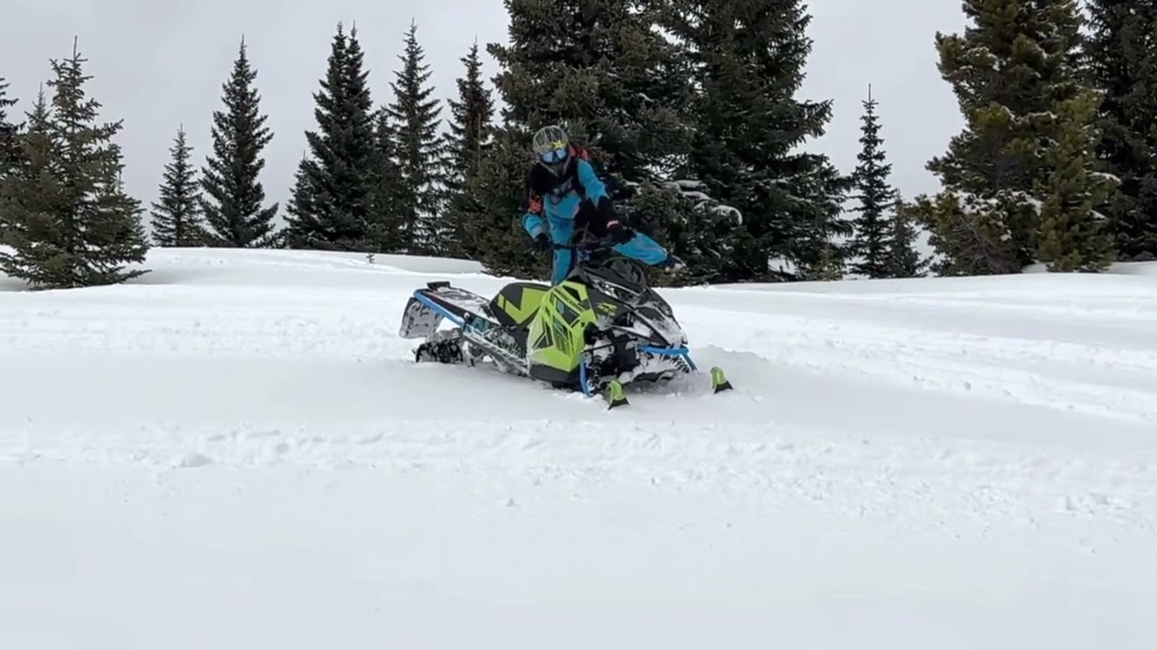 How to sidehill on a snowmobile