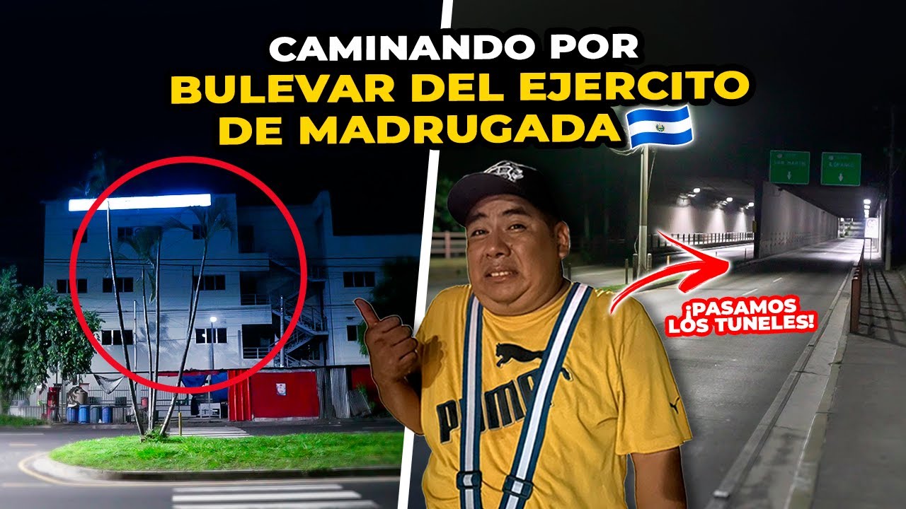 😰CAMINANDO por el BULEVAR del EJÉRCITO de MADRUGADA *nos sucedió algo extraño* 😭