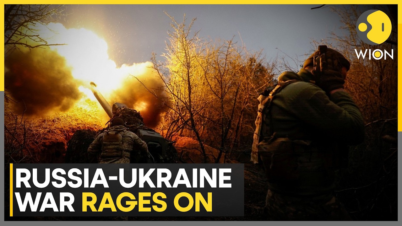Russia-Ukraine War: Ukrainian Drones Damage Russian Oil Warehouse | WION