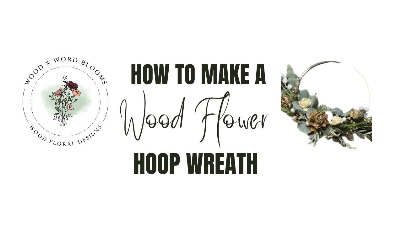 Winter Hoop Wreath DIY Tutorial