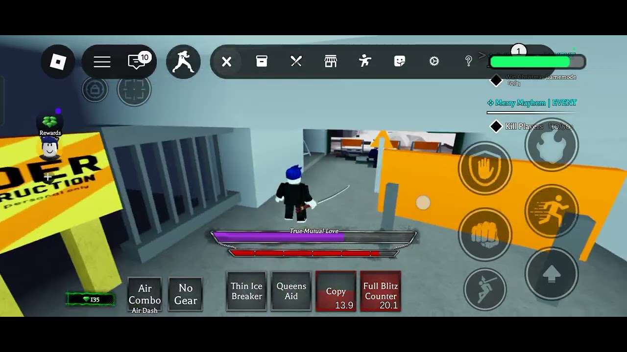 Jujutsu beatdown play