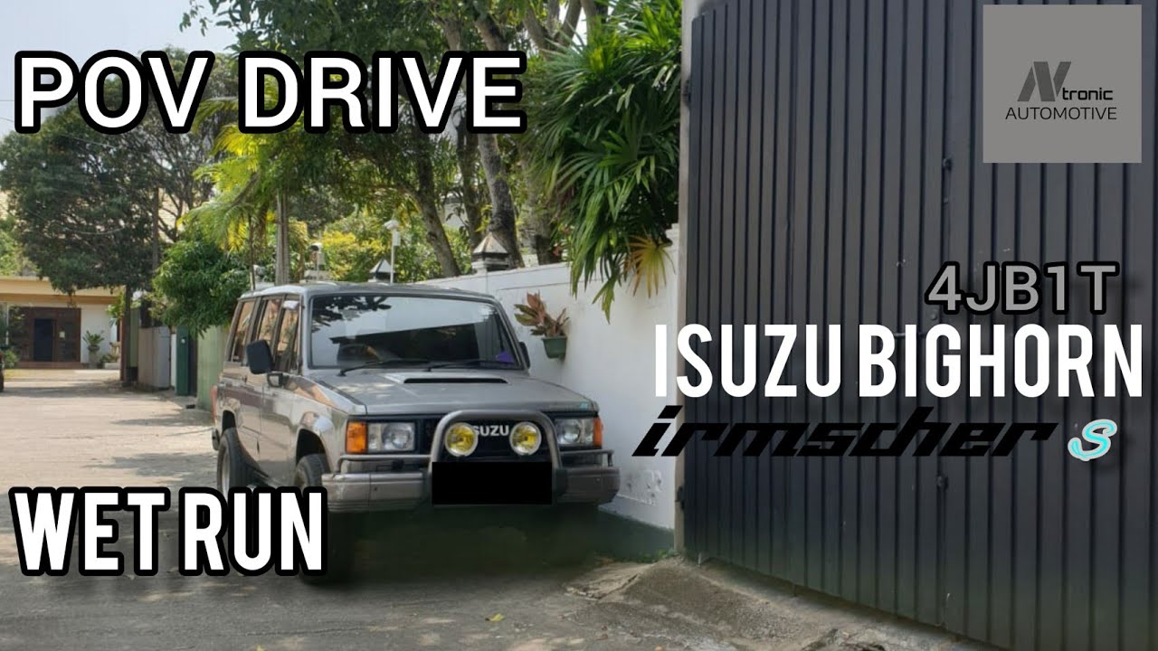 Isuzu Bighorn Irmscher S| POV Drive| Ntronic Automotive