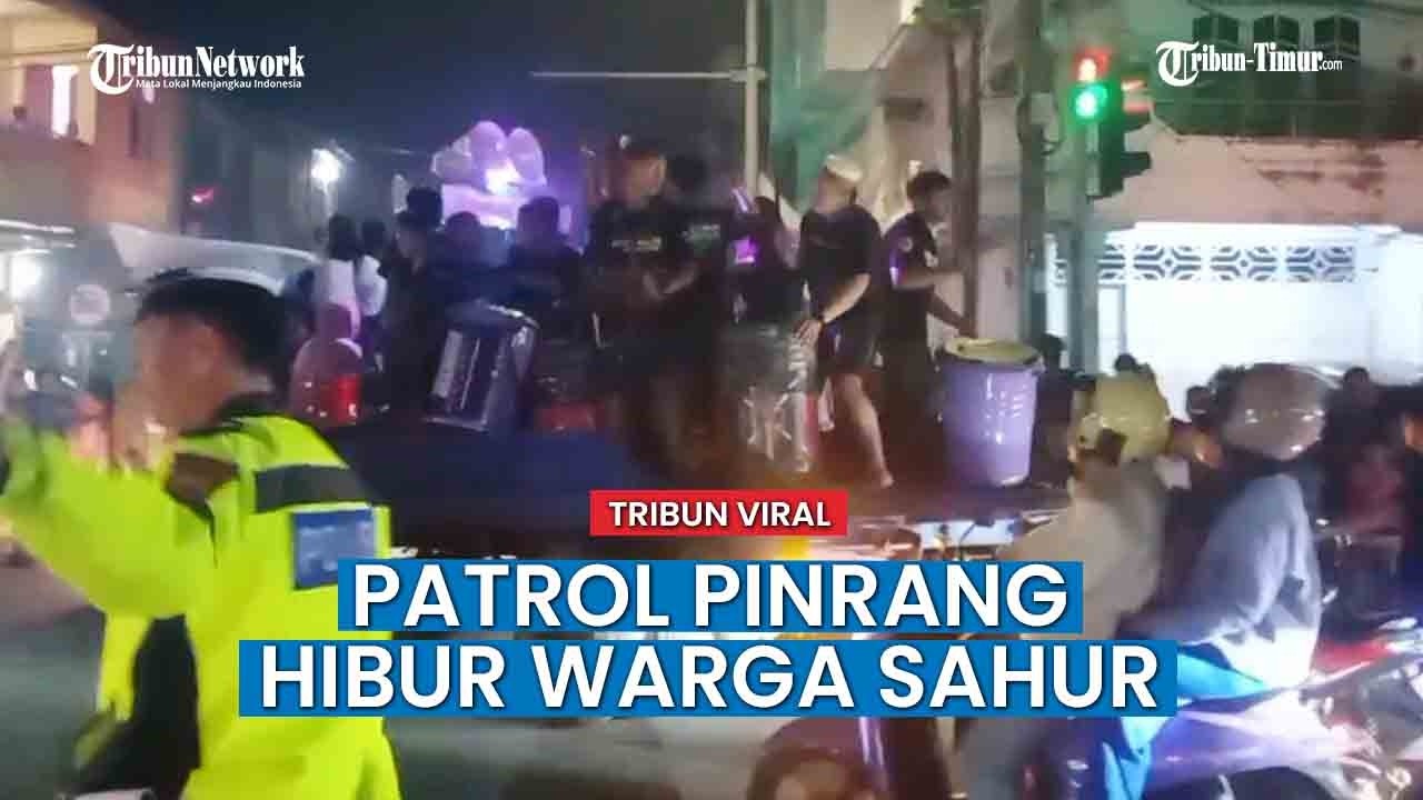 Warga Pinrang Banjiri Jalanan, Antusiasme Tinggi Ikuti Konvoi Musik Patrol Tahunan