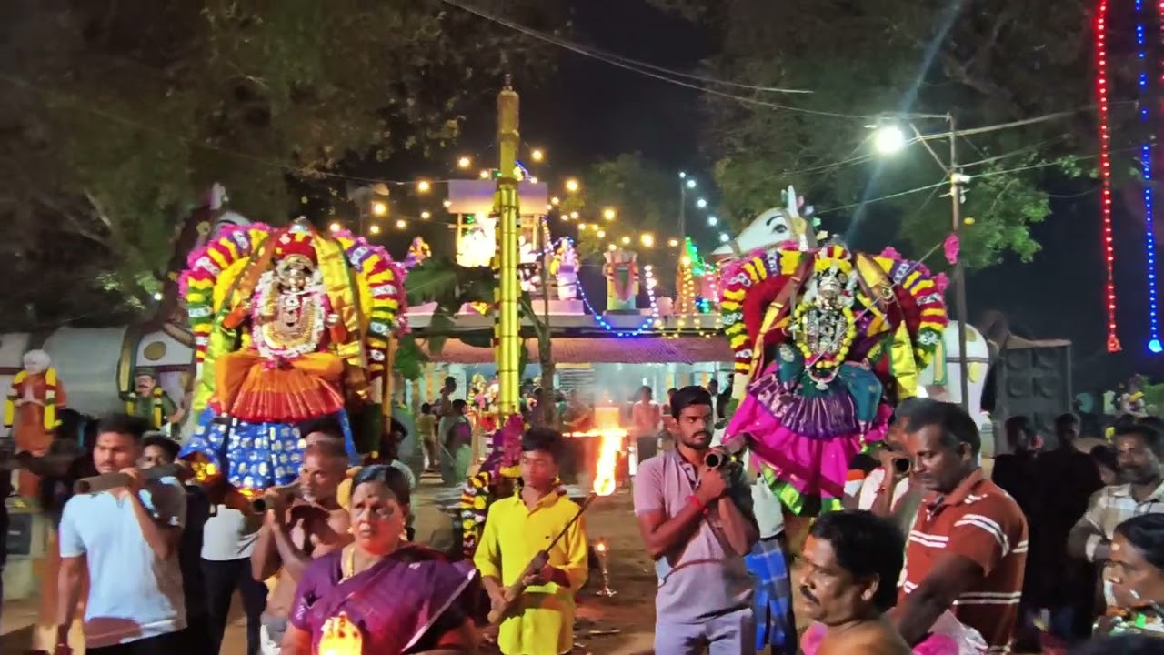 மாசி மாதம் பௌர்ணமி சிறப்பு பூஜை, அம்மன் அலங்காரம் ,அருள்மிகு ஶ்ரீ மயான காளி அம்மன் ஆலயம் குமளங்குளம்