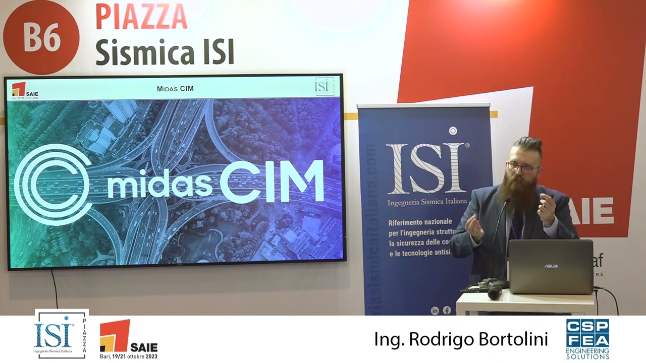 ISI - Piazza ISI a SAIE Bari 2023 - CSPFEA - Speech di approfondimento tecnico