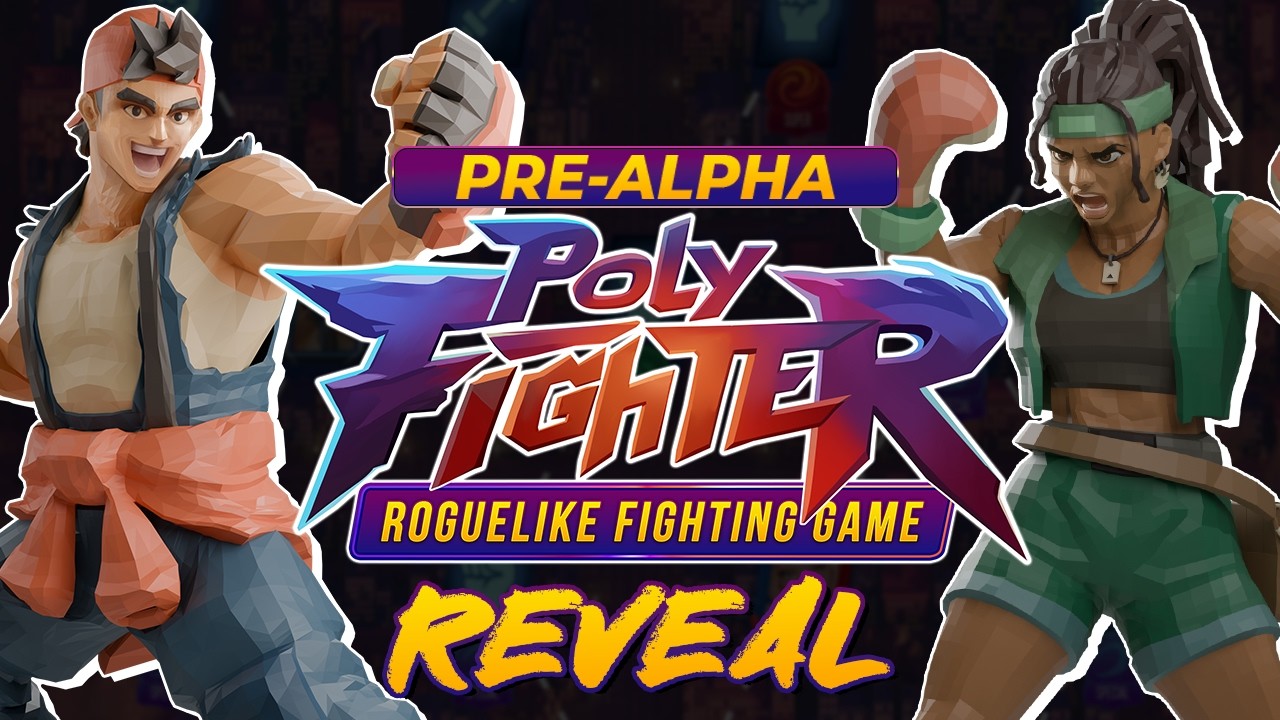 Poly Fighter: Roguelike Fighting Game | Reveal Trailer (PRE-ALPHA)