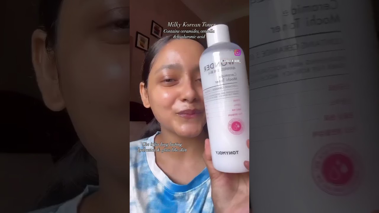 TONYMOLY wonder ceramide mochi toner review