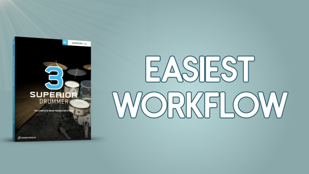 Superior Drummer 3 | Easiest Workflow and How To Bounce Audio Files