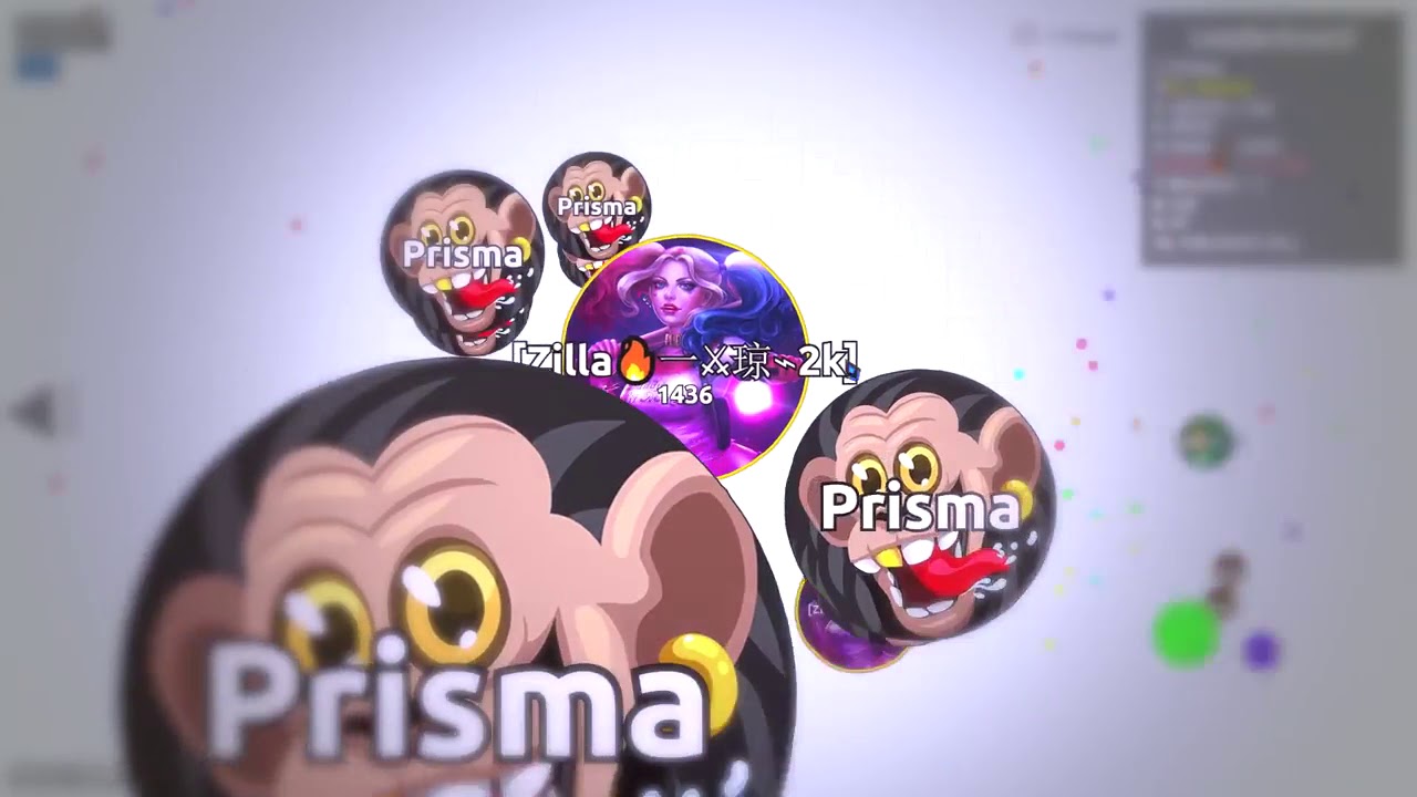 ZILLA - AGARIO SPOOKIEST BLIND DOUBLESPLIT EVER!👻 😈