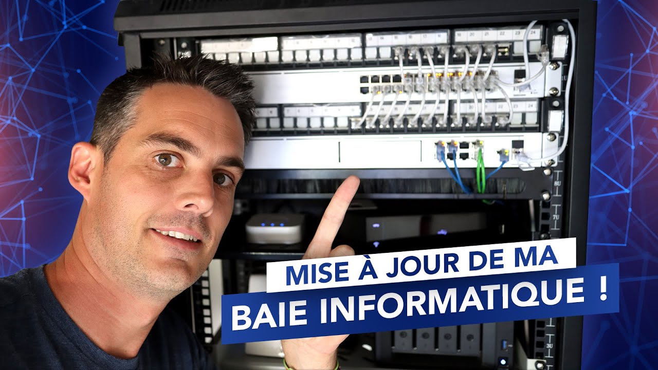 Mise à jour de ma baie informatique ! (Ubiquiti Inside !)