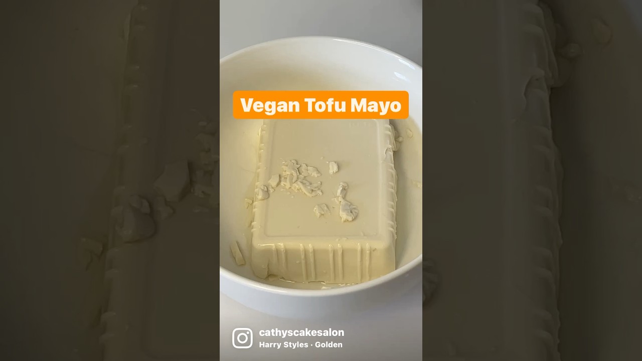Vegan Tofu Mayonnaise (Sugar-Free)