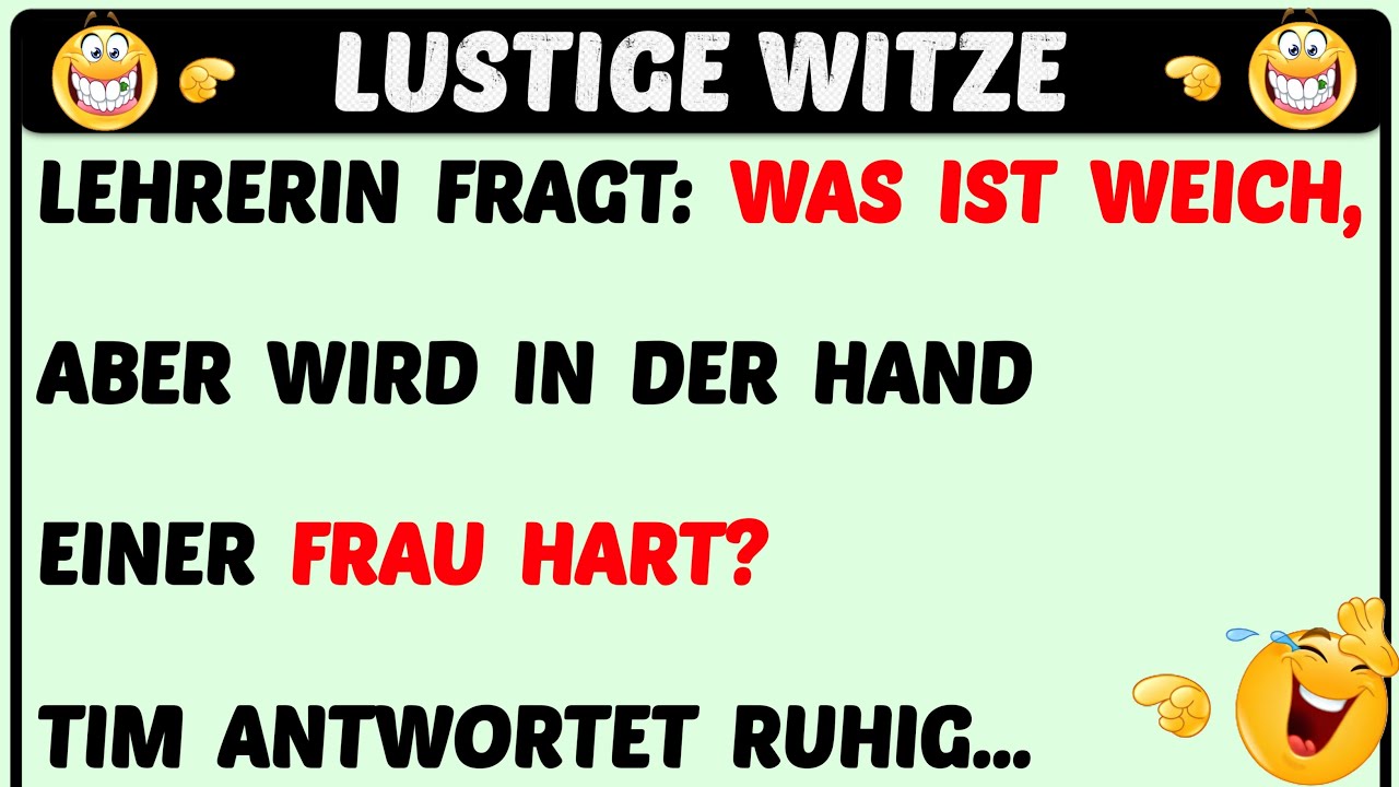 Witz des Tages | Sie sagte: Deine Garage ist offen...🤣 | Lustige Witze T&auml;glich