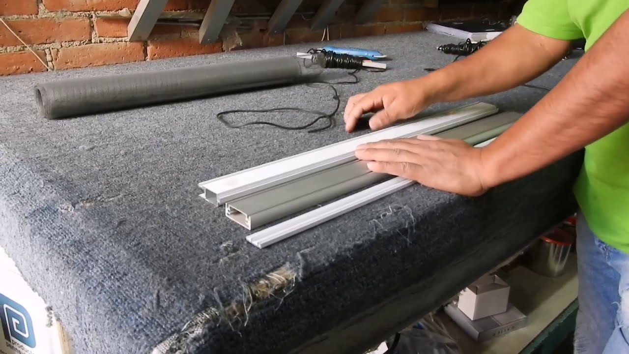 Que vinil Usar Para Los Mosquiteros Fijo Y Corredizo?