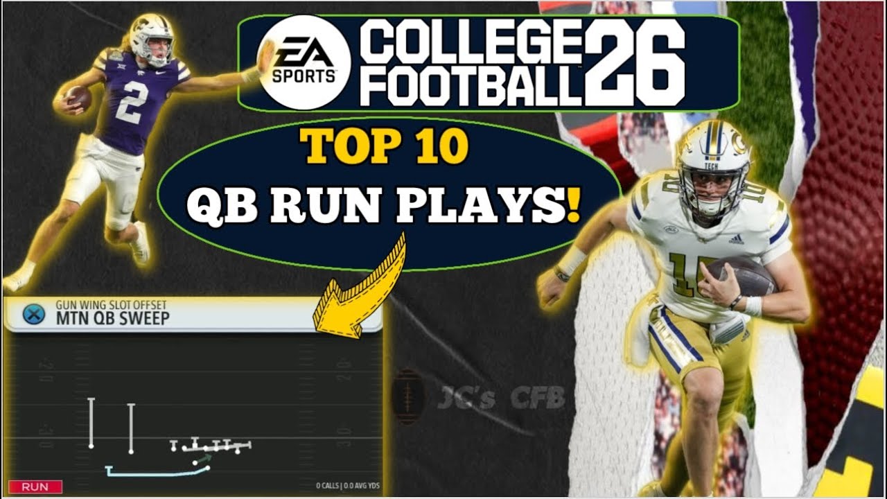 Лучшие комбинации для квотербека в College Football 26! | Советы по нападению в EA Sports CFB 26