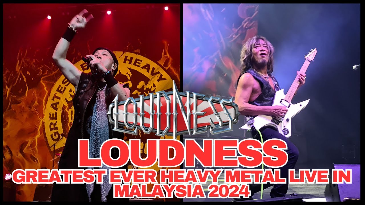LOUDNESS || GREATEST EVER HEAVY METAL LIVE IN MALAYSIA ZEPP KL