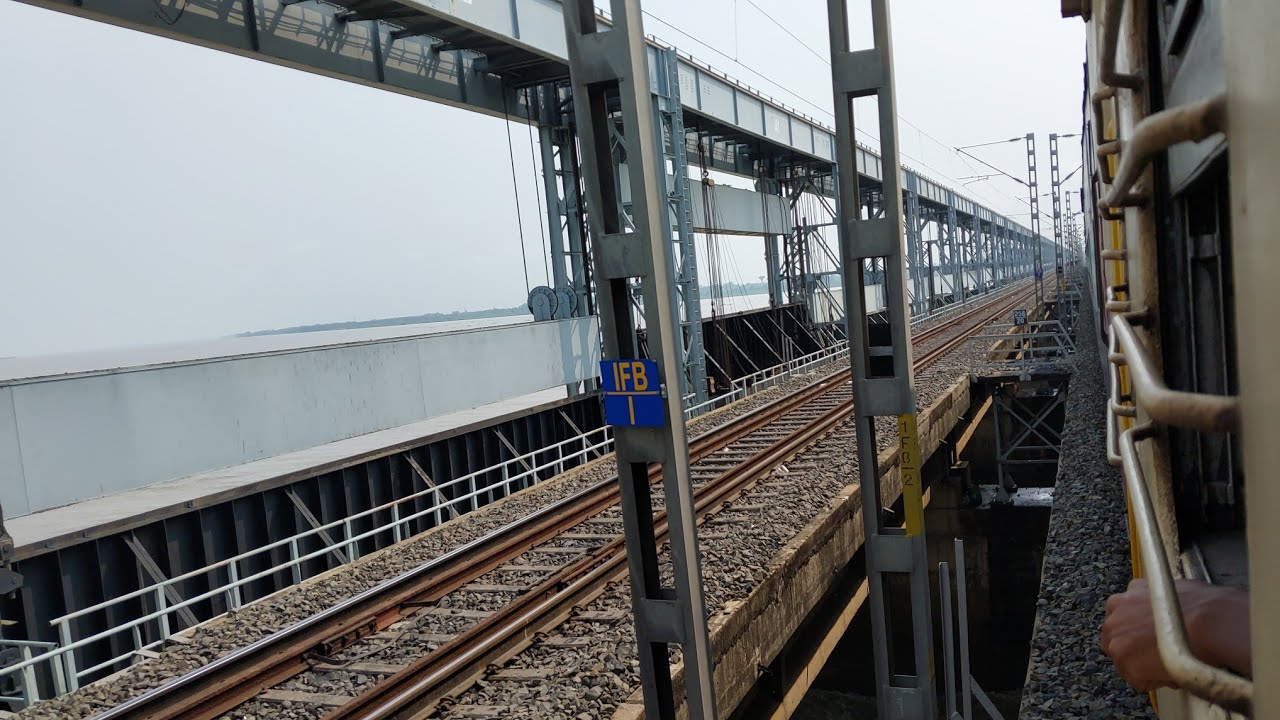 Farakka Barrage on Ganga River Cap By Joydeep Bhattacharjee