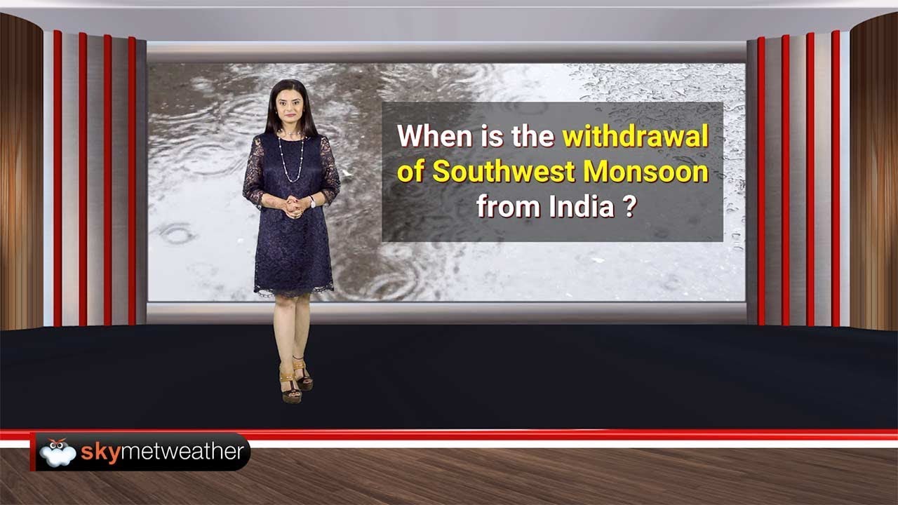 Withdrawal of Southwest Monsoon 2019 from India, important dates and comparisons