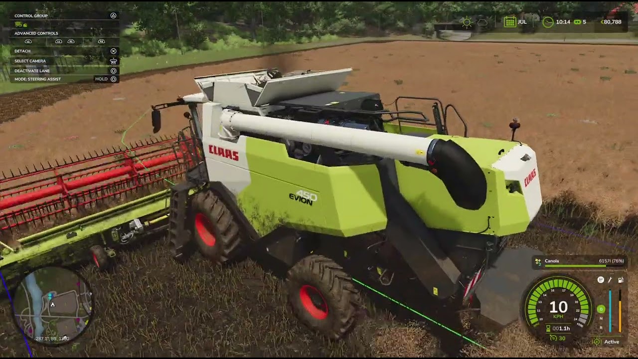 Farming Simulator 25_Claas Harvest 