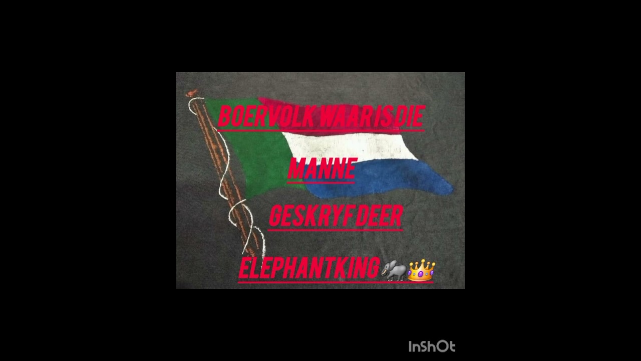 Boervolk waar is die manne- lied wat ek geskryf het- stemme is AI.