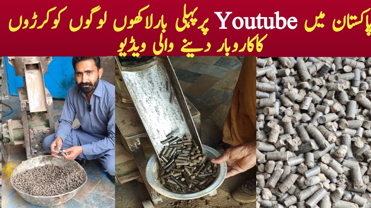 Wood Pellet Making Machine in Pakistan