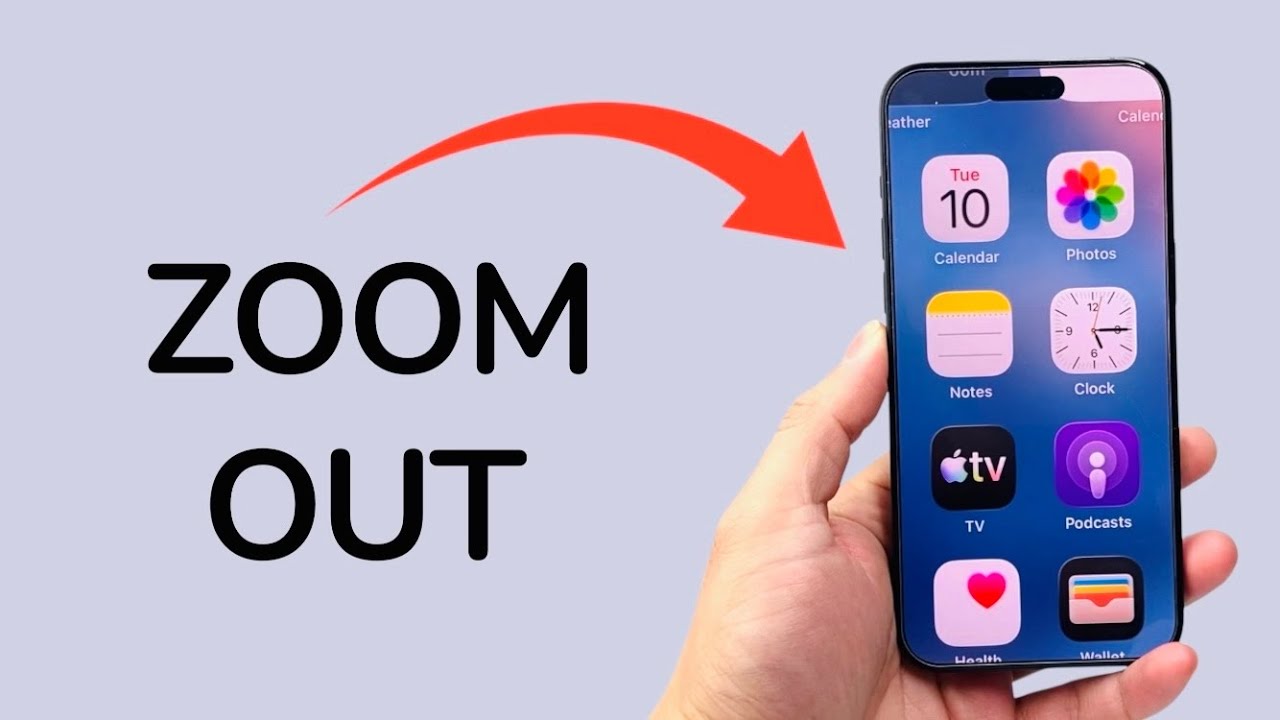 How To Make Your iPhone Zoom Out