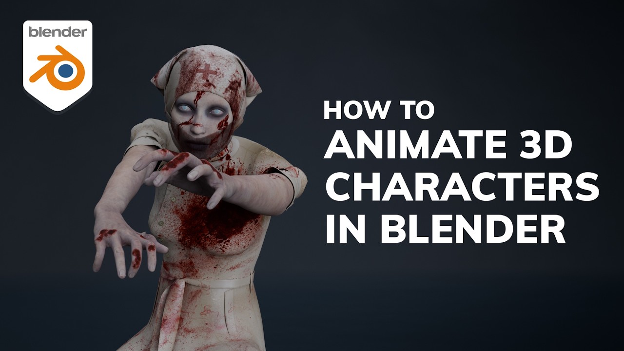 Blender Tutorial: Import a 3D Character and Add New Animations