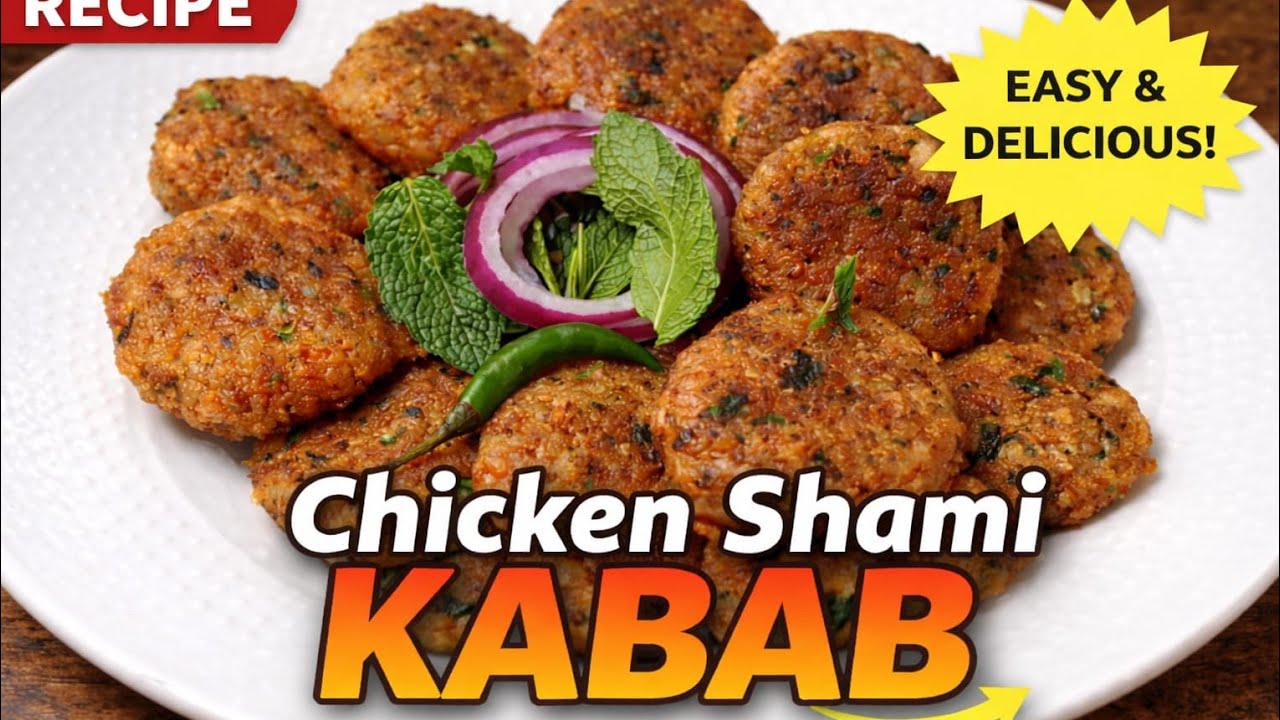 Ramzan special kabab | chicken shami kabab | delicious and easy| shami kabab