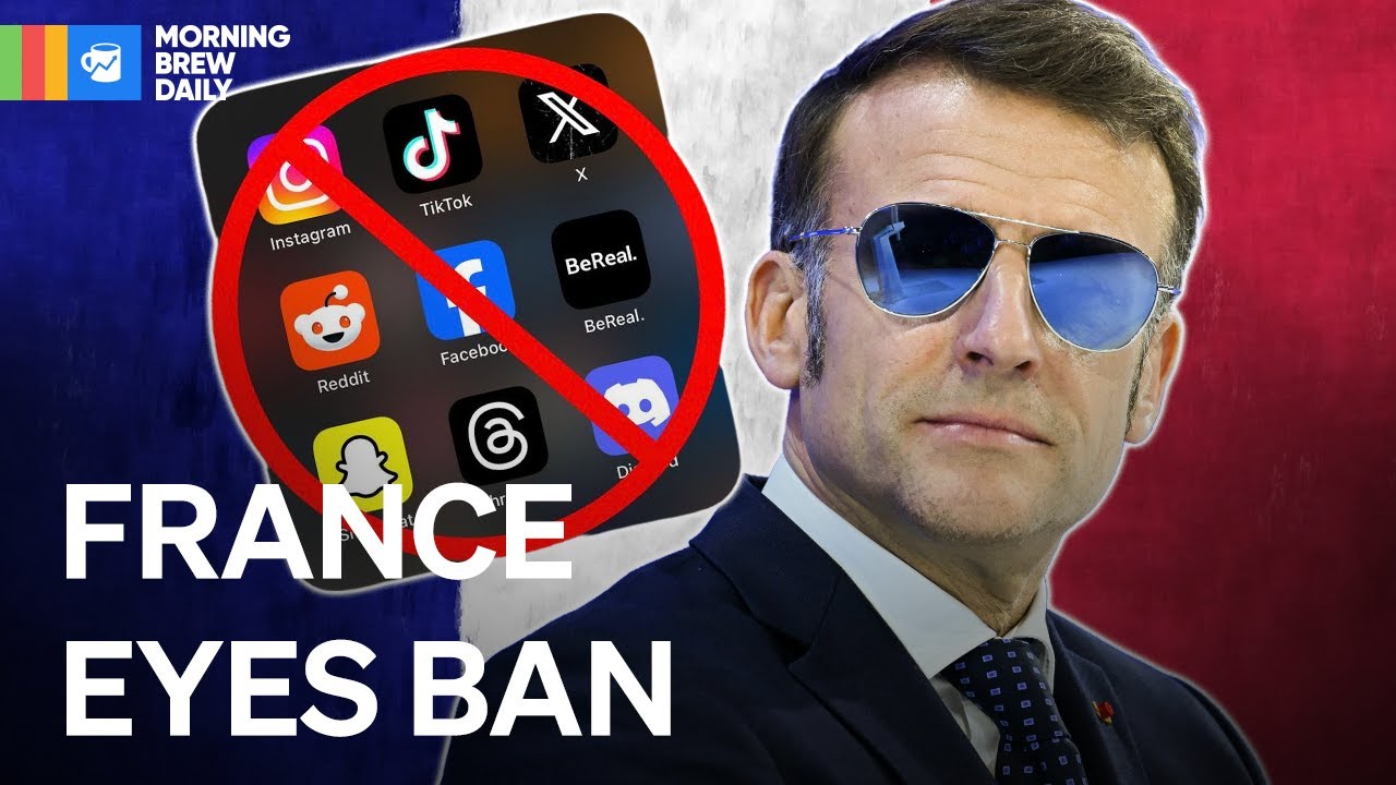 France wants to ban social media for kids