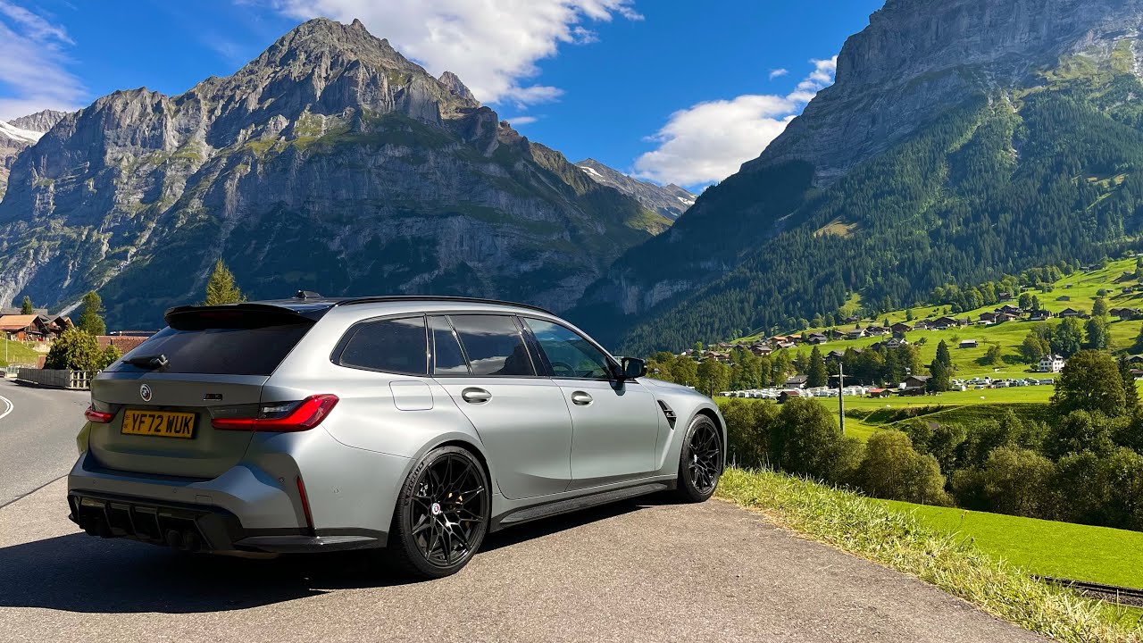 Из Лондона в Швейцарию 🇨🇭 на BMW M3 Touring 2023 года! Путешествие!