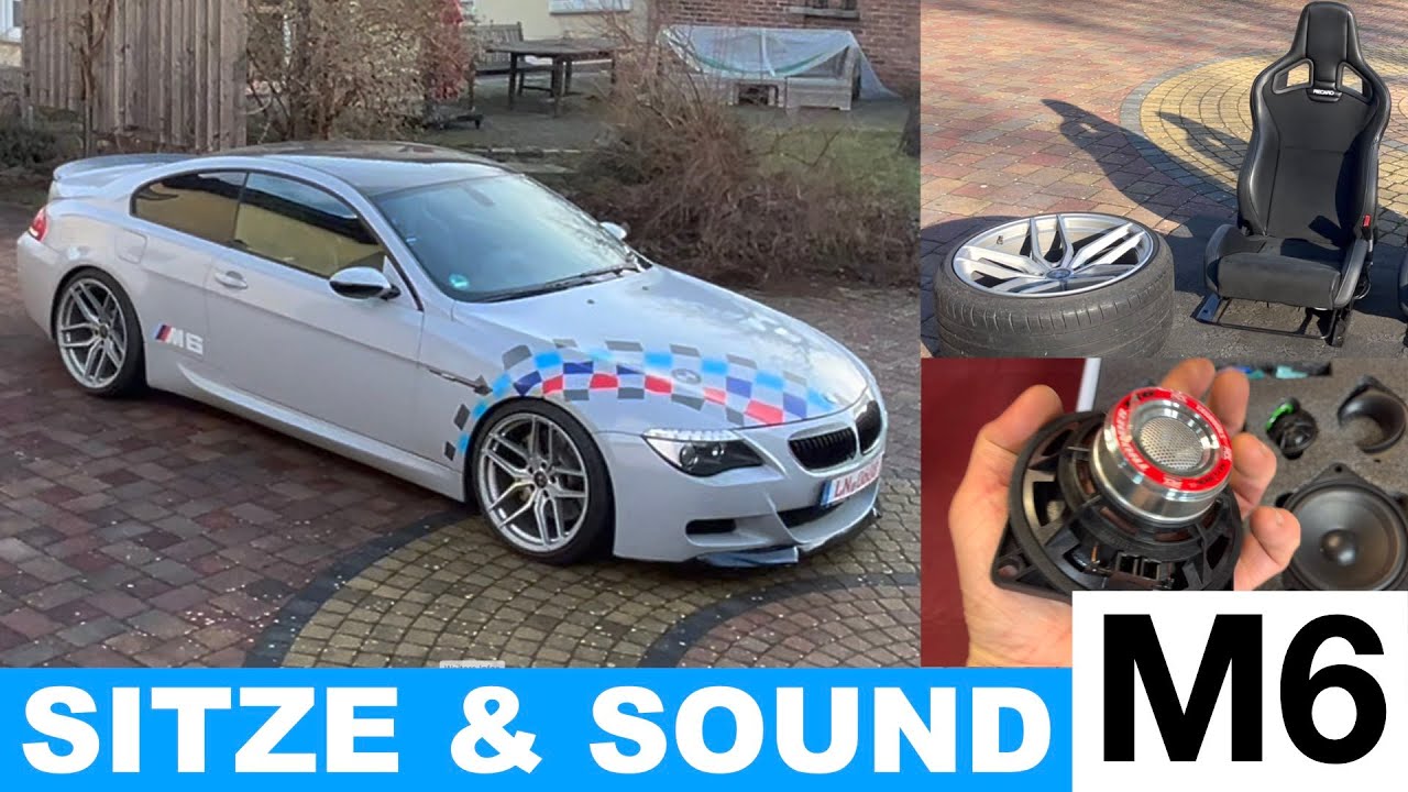 RECARO CS + MTX Lautsprecher + Z Performance Felgen + Michelin Reifen - BMW M6 E63 V10