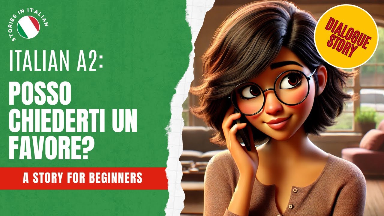 Learn How Ask for Favour in Italaian with this Simple Dialogue Exercise