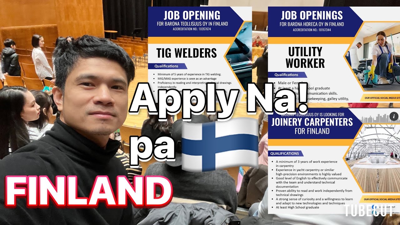Mga Trabaho dito At Agency / Work in Finland 2025