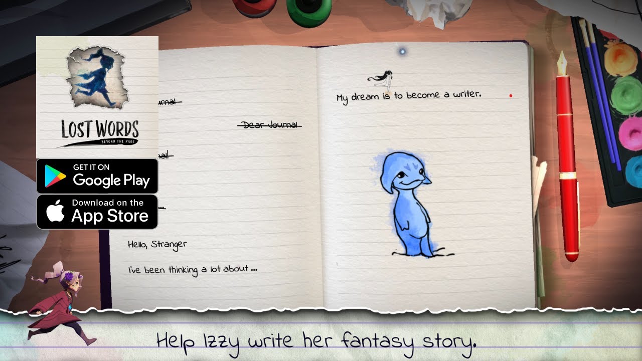 Lost Words: Beyond the Page Gameplay (Android, IOS)