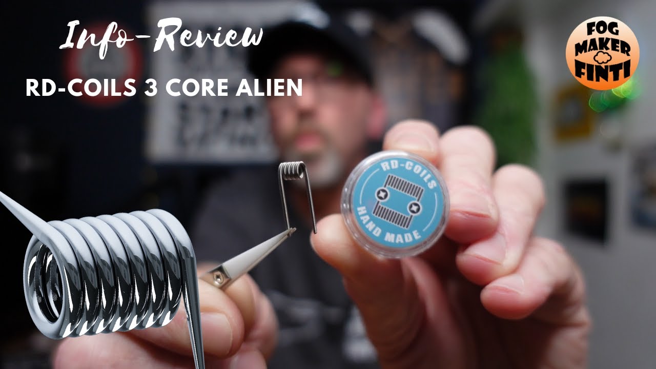 RD-Coils 3 Core Alien Ni80 | Allrounder Handmade Coil | Info Review