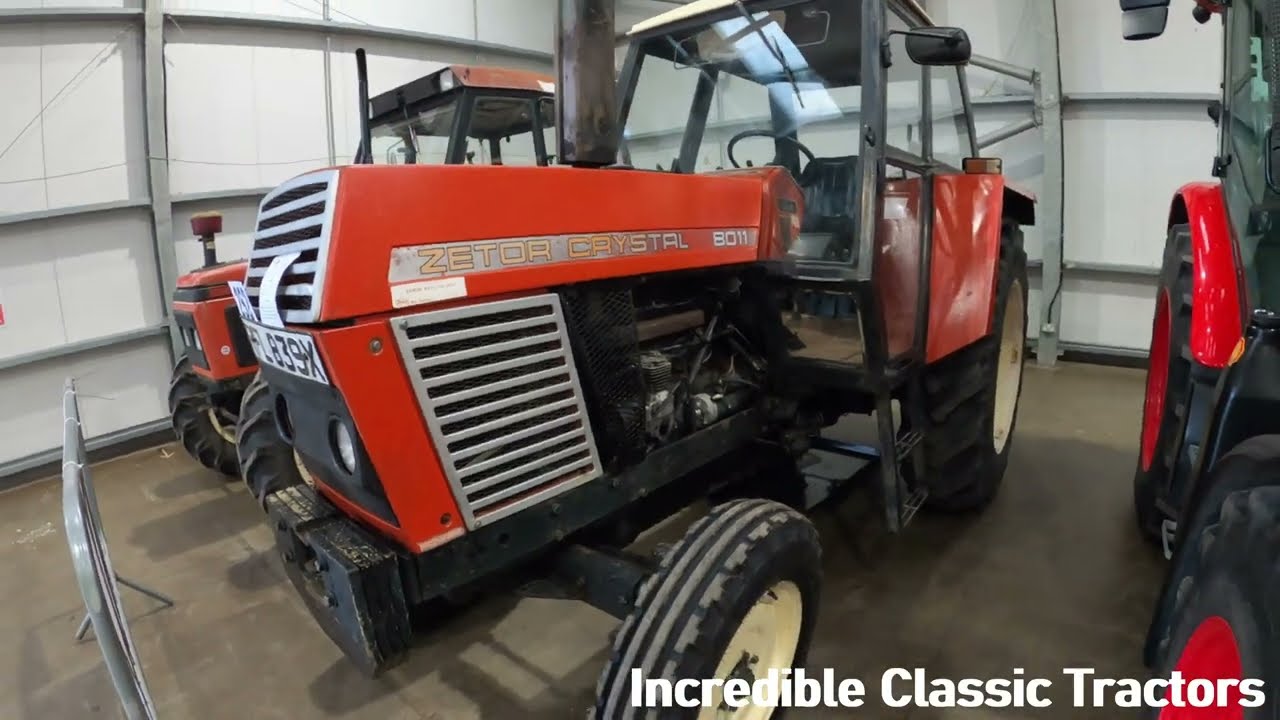 1981 Zetor Crystal 8011 2WD 4.6 Litre 4-Cyl Diesel Tractor (80 HP) The Newark Tractor Show 2025