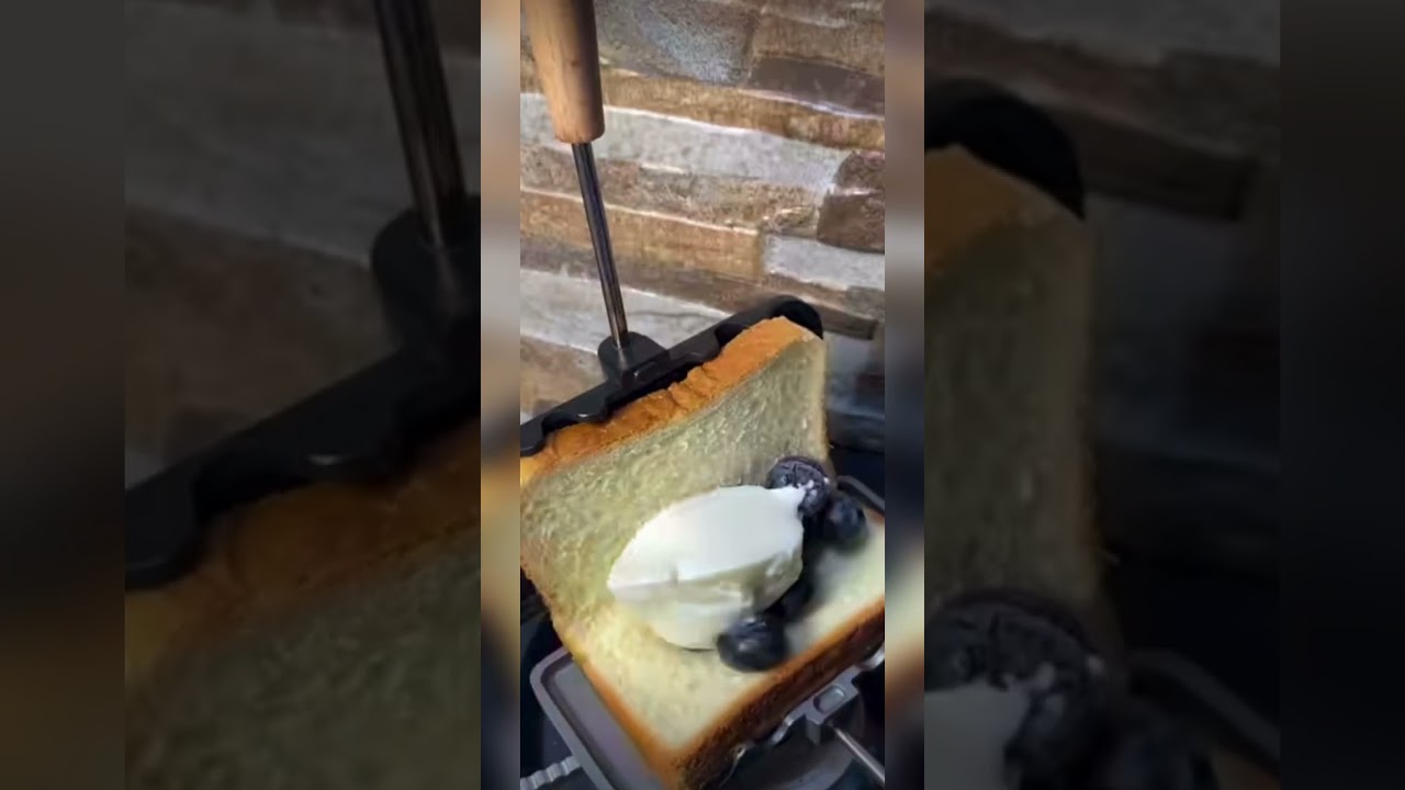 Blueberry 🫐 Sandwich!#shorts#sandwich#breakfast#ytshorts