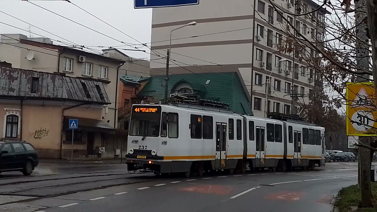 Bucuresti 2021-12-27 Tramvai 102INTRE POD GRANT SI SPITALUL PANAIT SARBU