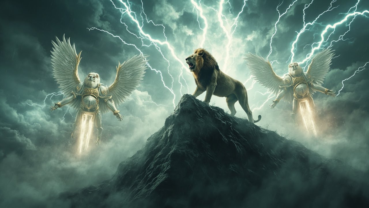 SOUND OF  THE LION - GERALD YOUNG (POWERFUL WORSHIP SONG OF WARFARE)