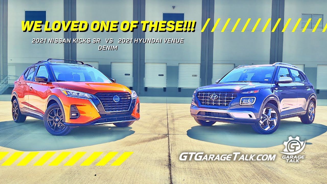 Битва маленьких машин: нам ОЧЕНЬ понравился один из них!!! Hyundai Venue Denim 2021 года против N...