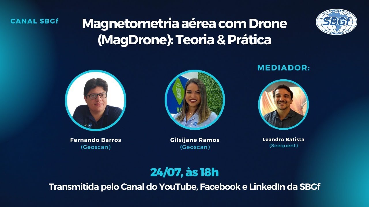 Magnetometria aérea com Drone (MagDrone): Teoria & Prática