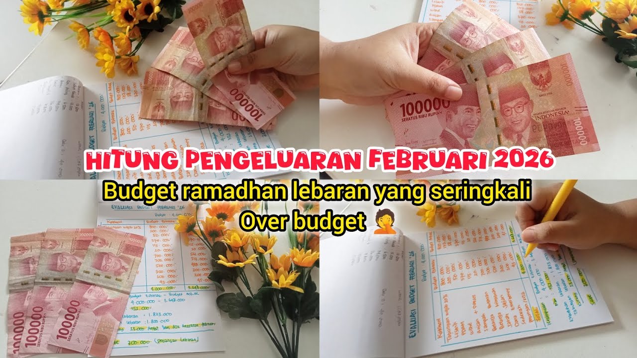 SERING BIKIN BOROS‼️ PENGELUARAN RAMADHAN & LEBARAN FEBRUARI RAWAN OVER BUDGET & HARUS DI SIASATI 