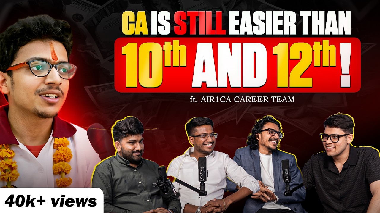 AIR 1 CA Brothers EXPOSE CA Coaching, AFM & Controversies | Atul & Ajay Agarwal UNFILTERED PODCAST |